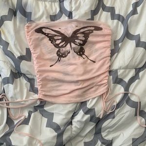 Butterfly Crop Top